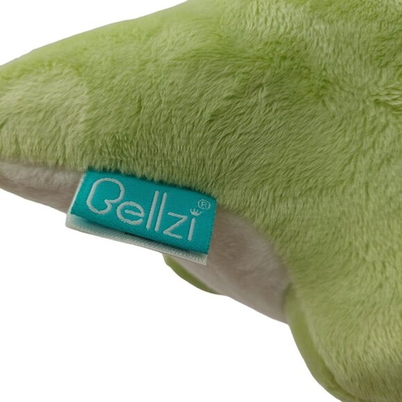 Bellzi Brontosaurus Stuffed Animal Plush Green Bronti Dinosaur 12 Inch - Picture 7 of 10